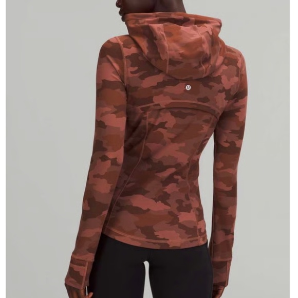 Lululemon Define Hooded Jacket Heritage 365 Camo Deep Coal Multi in Size 6 - Picture 12 of 12